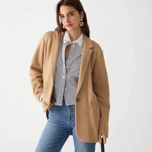 Cecile relaxed sweater-blazer